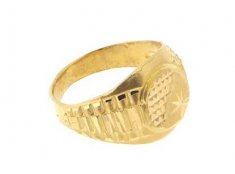 22kt GOLD EXQUISITE RING (MENS)