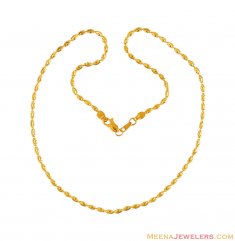 Gold Balls Chain 22K