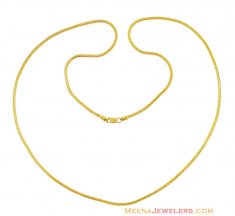 (24 Inches) 22K Gold Chain 