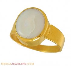 22K Opal Ring (Astrological) ( Astrological BirthStone Rings )