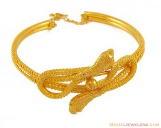Gold Indian Baju Bandh ( Gold Armlet (Baju Bandh) )