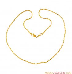 22k Gold Balls Chain