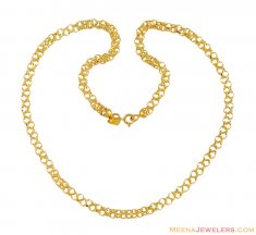 21Kt Fancy Chain In Gold