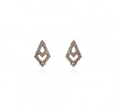18kt Yellow Gold Diamond Earrings ( Diamond Earrings )
