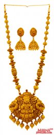 22 kt Antique Temple Necklace Set