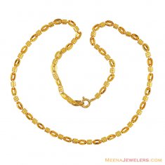 21k Gold Fancy Chain