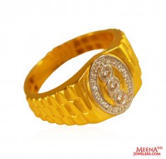 Mens 22K Gold Ring ( Mens Gold Ring )