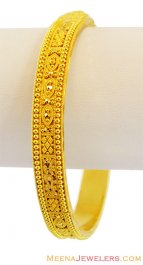 22K Fancy Filigree Kada (1 Pc)