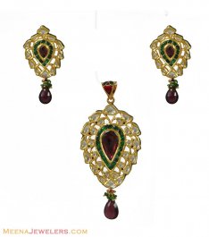Indian Kundan Set (22K Gold)