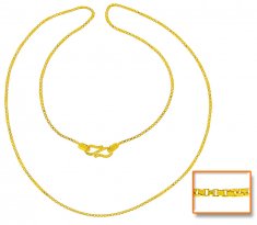 22Kt Gold Box Chain