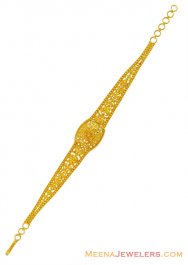 Designer 22K Gold Filigree Bracelet