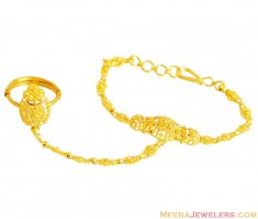 Kids Bracelet (Indian 22K Gold) ( 22Kt Baby Bracelets )