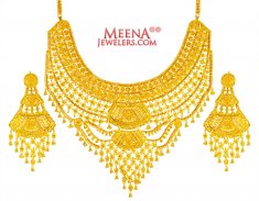 22 Karat Gold Necklace Set