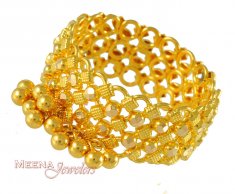 22Kt Indian Band with Hanging ( Ladies Gold Ring )