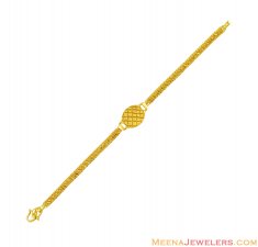 Watch Shaped Fancy Bracelet 22K  ( 22Kt Baby Bracelets )