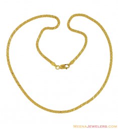 22K Indian Gold Chain(16 Inch)