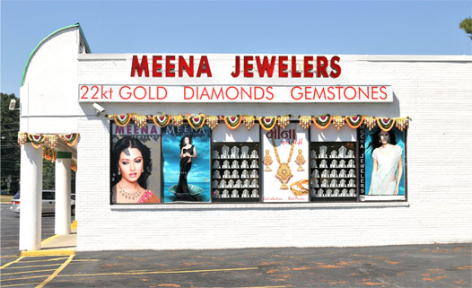Meena Jewelers Atlanta - Store Picture Side