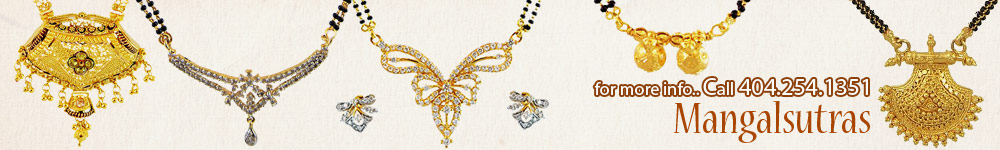 MangalSutra in 18K and 22Kt gold in different designs