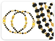 Baby Jewelry >  Black Bead Bracelets > 
