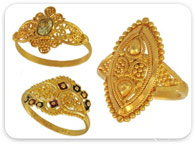 Baby Jewelry >  22Kt Baby Rings > 