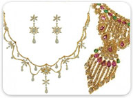 Diamond Jewellery >  Diamond Necklace Sets > 