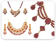 Sets (Ruby, Emerald, Sapphire) >  Ruby Necklace Sets > 