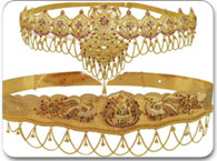 Miscellaneous Gold Jewelry >  Gold Waist Belt > 