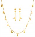 22KT Gold Light Necklace Set  - Click here to buy online - 1,177 only..