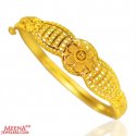 22K Gold Traditional Kada - Click here to buy online - 1,245 only..