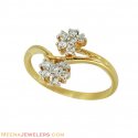 Ladies Fancy Floral Diamond Ring - Click here to buy online - 1,145 only..