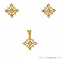 Click here to View - 22k Pendant Set 