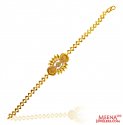 22K Gold Ladies Bracelet - Click here to buy online - 1,052 only..