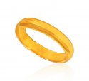 22 Kt Gold Wedding Band  - Click here to buy online - 410 only..