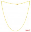 Click here to View - 22Kt Gold MultiTone Chain (18 inch) 