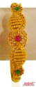 Click here to View - 22K Gold  kada with colored stones 