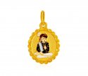 22K Swami Narayan Pendant - Click here to buy online - 354 only..