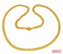 22 Karat Gold Mens Chain  - Click here to buy online - 1,776 only..