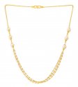 22K Gold Two Tone Chain - Click here to buy online - 1,365 only..