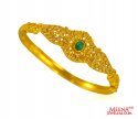 22 Kt Gold Color Stone kada - Click here to buy online - 1,352 only..