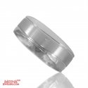 Click here to View - 18 Karat White Gold Mens Band 