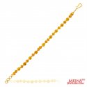 22K Gold  Bracelet for Ladies - Click here to buy online - 1,335 only..