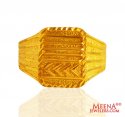 22kt Gold Mens Ring - Click here to buy online - 817 only..