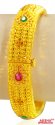 Click here to View - 22Kt Gold Fancy Kada 1pc 