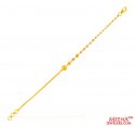 22Kt Gold TwoTone Bracelet  - Click here to buy online - 471 only..
