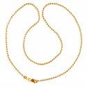 22k  Gold Balls Chain  - Click here to buy online - 699 only..