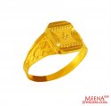 Click here to View - 22k Gold Mens Thin Ring  