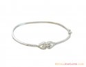 Designer Diamond Bangle Bracelet  - Click here to buy online - 2,056 only..