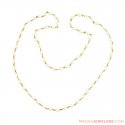 22K Gold Pearls Chain - Click here to buy online - 1,754 only..