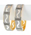 Click here to View - 22Kt Gold Laser Bangles 