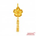 Click here to View - 22Kt Gold Fancy Flower Pendant 